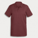 Carter Mens Polo+Burgundy