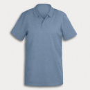 Carter Mens Polo+Slate Blue