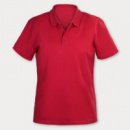 Carter Womens Polo+Red