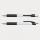 Cleo Pen White Barrels+Black