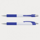 Cleo Pen White Barrels+Blue