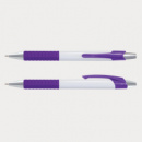 Cleo Pen White Barrels+Purple