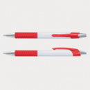 Cleo Pen White Barrels+Red