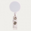 Corfu Retractable Name Badge Holder+White v2