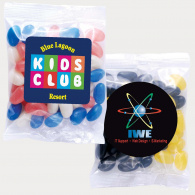Corporate Colour Mini Jelly Beans in 50g Cello Bag image