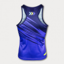 Custom Womens Performance Singlet+back