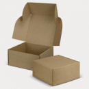 Die Cut Box with Locking Lid 225225113mm+Natural