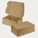 Die Cut Box with Locking Lid 360x260x134mm+Natural