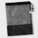 Drawstring Mesh Bag+Black