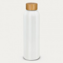 Eden Aluminium Bottle Bamboo Lid+White