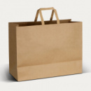 Extra Large Flat Handle Paper Bag Landscape+detail