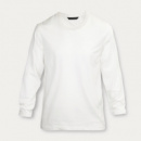 Harlow Womens Long Sleeve Crew+White