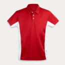 Harvey Mens Polo+Red