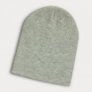 Heather Slouch Beanie+Grey