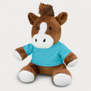 Horse Plush Toy+Light Blue