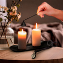 Keepsake Candle Accessory Set+in use