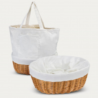 Keepsake Wicker Tote Bag image