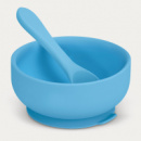 Kids Suction Bowl Set+Pale Blue