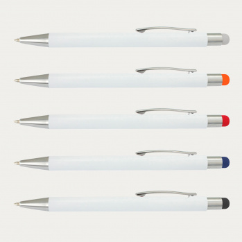 Lancer Stylus Pen (White Barrel)