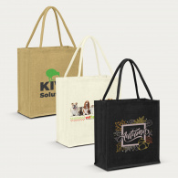 Lanza Jute Tote Bag (Colour Match) image