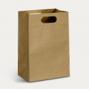 Large Die Cut Paper Bag Portrait+detail