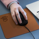 Leatherette Mouse Mat+in use