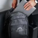 Legacy Laptop Backpack+in use