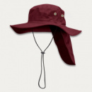 Legionnaire Wide Brim Hat+Burgundy