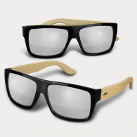 Maui Mirror Lens Sunglasses (Bamboo) image