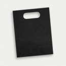 Medium Die Cut Paper Bag Portrait+Black