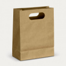 Medium Die Cut Paper Bag Portrait+detail