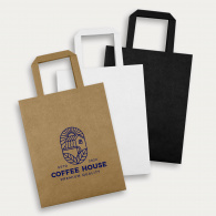 Medium Flat Handle Paper Bag (Portrait) image