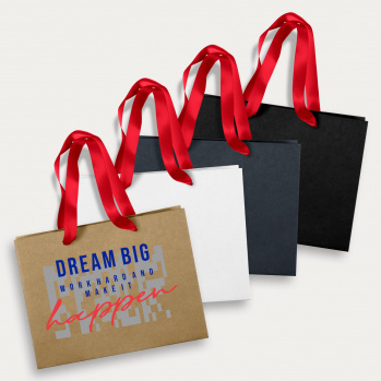 Medium Ribbon Handle Paper Bag