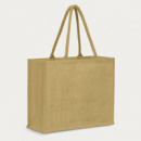 Modena Jute Tote Bag Colour Match+Natural