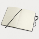 Moleskine Leather Hard Cover Notebook Large+open