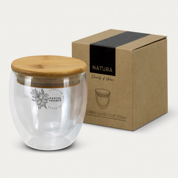 NATURA Azzurra Glass Cup (250mL)