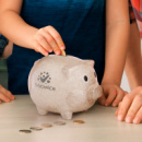 Natura Piggy Bank+in use