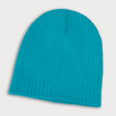 Nebraska Cable Knit Beanie+Aqua