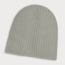 Nebraska Cable Knit Beanie+Light Grey