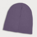 Nebraska Cable Knit Beanie+Mauve