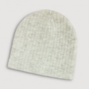 Nebraska Heather Cable Knit Beanie+Ash