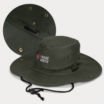 Oilskin Wide Brim Hat