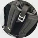 Osprey Arcane Roll Top Backpack+strap detail
