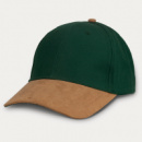 Outback Suede Peak Cap+Green v2