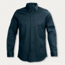 Parker Mens Poplin Shirt+Navy