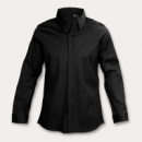 Parker Womens Poplin Shirt+Black