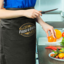 Pepper Full Length Waist Apron+in use