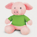 Pig Plush Toy+Bright Green