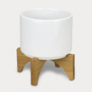 Planter with Bamboo Base+unbranded