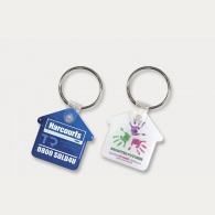 Flexi Resin Key Ring (House) image